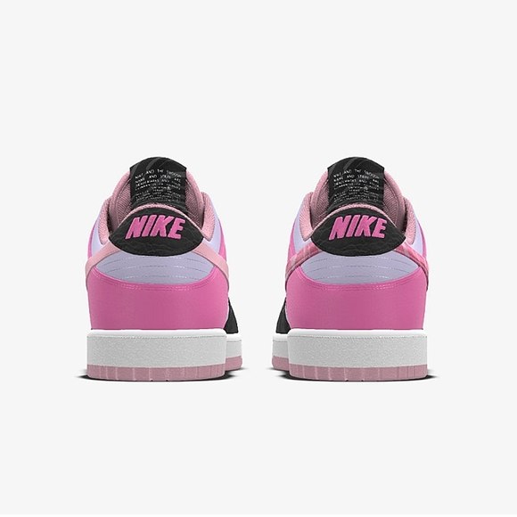 💥SOLD💥 NIKE Dunk Low Size 8.5 Pink Lavender Black - Picture 6 of 7